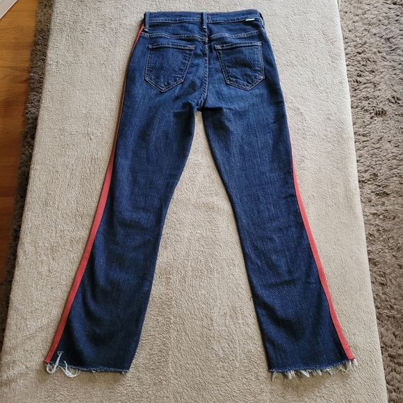 Mother Insider Crop Step Fray jeans size 25 - Picture 8 of 14